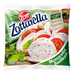 Mozzarella basiilikuga, ZOTT, 125 g