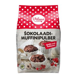 Šokolaadimuffinipulber, VILMA, 400 g