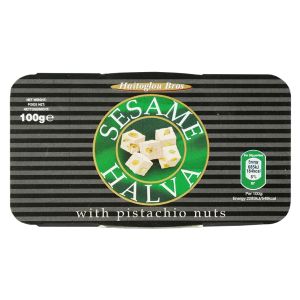 Macedonian seesami halvaa pistaatsiaga 100 g