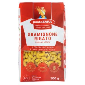 Zara Gramignone Rigato pasta 500g