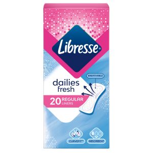 Libresse Dailies Fresh Regular pesukaitse 20tk