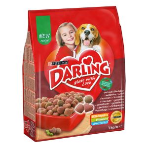 Darling kuivtoit koerale 3kg veiseliha, juurvili