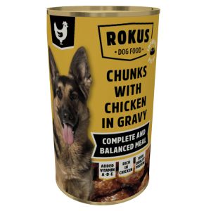 Rokus konserv koerale 1.25kg kanaliha