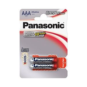 Panasonic Everyday patarei AAA LR03 2tk