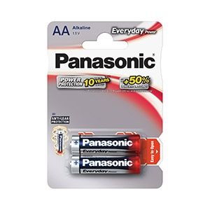 Panasonic Everyday patarei AA LR6 2tk