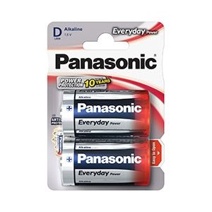 Panasonic Everyday patarei D LR20 2tk