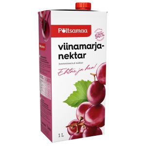 Põltsamaa viinamarjanektar 50% 1L