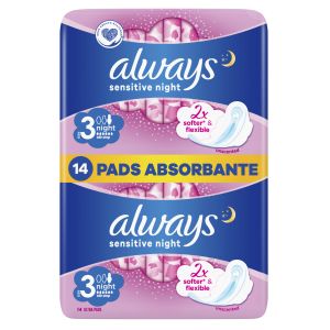 Always Ultra Sensitive Night Duo 14tk hüg.side