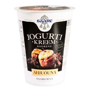 Ahjuõuna jogurtikreem 5%, SAARE, 400 g