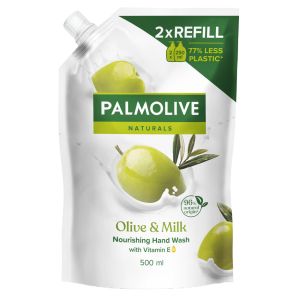 Vedelseep Naturals Olive Milk täitepakend, PALMOLIVE, 500 ml