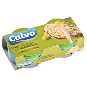 Calvo Tuunikalapasteet oliividega 2*75g