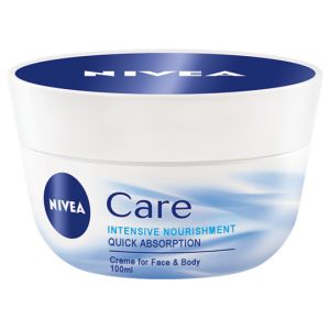 Näokreem Care toitev, NIVEA, 100 ml