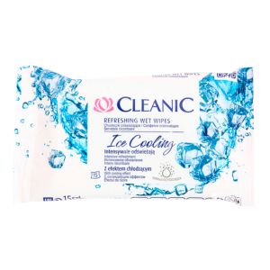 Värskendavad salvrätikud Ice Cooling 15 tk