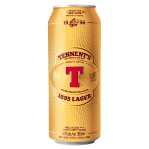 Tennents 1885 Lager hele õlu 5% vol 0.5L