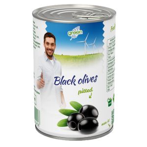 Green Mustad oliivid 300g kivideta