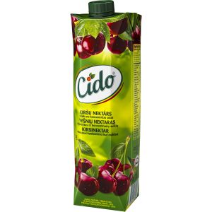 Cido Kirsinektar 1L sisaldab 30% mahla