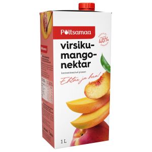 Virsiku-mangonektar, PÕLTSAMAA, 1 L