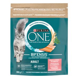 Kassi kuivtoit lõhe-riisi, PURINA ONE, 800 g