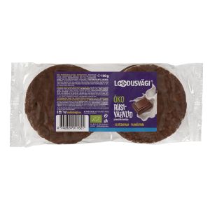 Loodusvägi Riisivahvlid 100g piimašokolaadiga