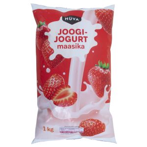 Hüva Maasika joogijogurt 1kg