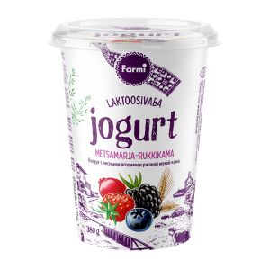 Farmi Metsamarjajogurt rukkikamaga 380g