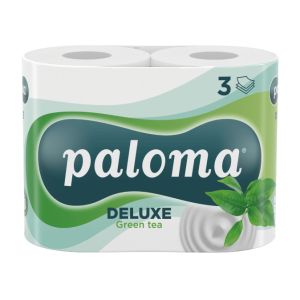 Tualettpaber Deluxe Roheline Tee, 3-kihiline, , 4 rl