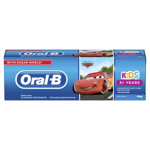 Hambapasta Frozen ja Cars (3+), ORAL-B, 75 ml