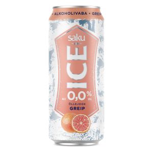 Alkoholivaba õlu Greip, SAKU ON ICE, 500 ml