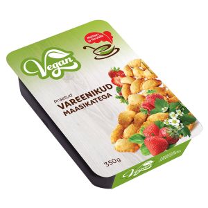 Uvic Vegan praetud vareenikud maasikatega 350g