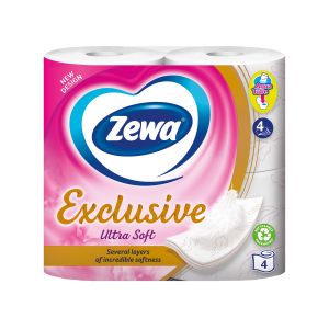 Zewa Exclusive UltraSoft tualettpaber 4kih 4tk