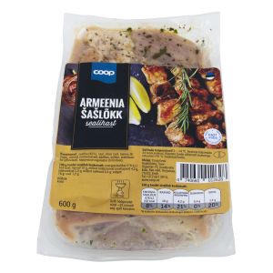 Coop Armeenia šašlõkk sealihast 600g