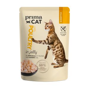 PrimaCat Classic kassieine 85g linnuliha zelees