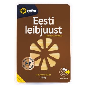 E-Piim Eesti Leibjuust 200g viilutatud
