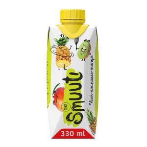 Smuuti kiivi-ananassi-mango, AURA, 330 ml