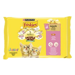 Friskies kiisueine 4*85g kanaga kastmes