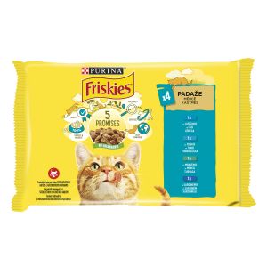 Friskies kiisueine 4*85g kalavalik