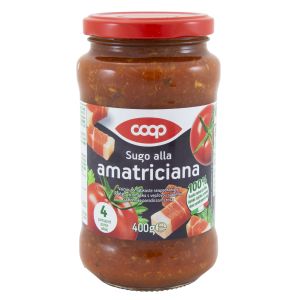 Coop tomatikaste 400g seapeekoniga Amatriciana