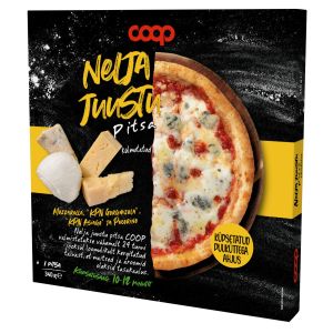 Coop Nelja-juustupizza 340g külmutatud