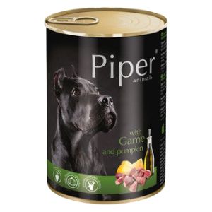 Piper konserv koerale 400g ulukiliha, kõrvitsa