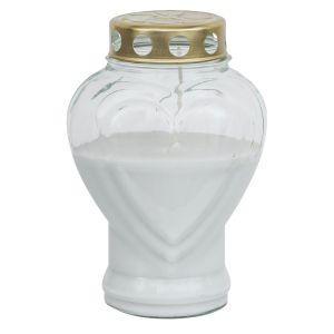 Õueküünal Süda 80h, BOLSIUS, 1 tk