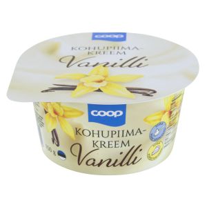 Coop kohupiimakreem vanilli 150g