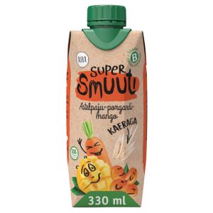 Supersmuuti Astelpaju-Porgandi-Mango, AURA SMUUTI, 330 ml