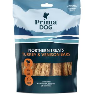 Maius koerale PrimaDog 80g kalkuni-hirveliha