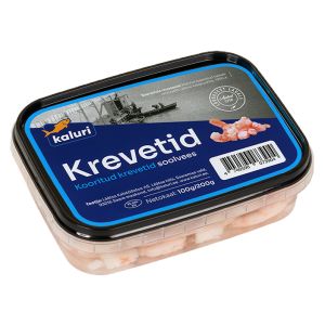 Kaluri Kooritud krevetid soolvees 200g/100g