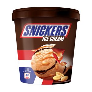 Snickers topsijäätis maapähkli ja karamelli 335g