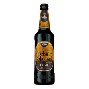 Apelsini-Šokolaadi Tume õlu, SAKU, 500 ml