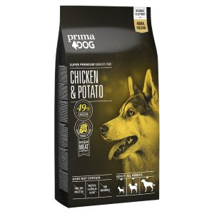 PrimaDog kuivtoit koerale 10kg kana-kartuli