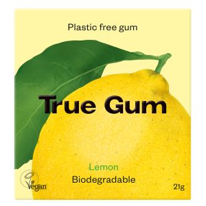 True Gum närimiskumm 21g sidruni vegan