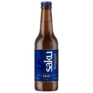Saku Originaal hele õlu 4.7% vol 0.33L