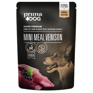 PrimaDog Mini Meal koeraeine 85g hirveliha